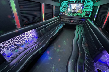 Logan Limo Bus Interior