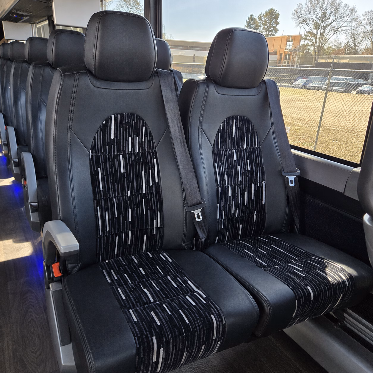 aggie football charter buses to maverik stadium in logan