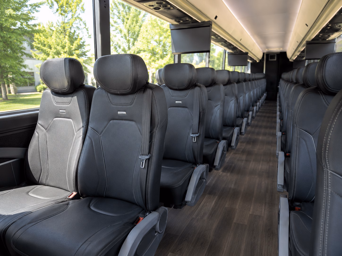 logan concert transportation onboard seating